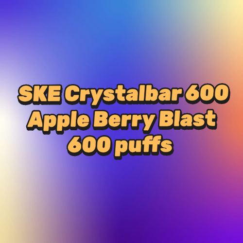 Crystal Bar Apple Berry Blast (20mg/600puffs)