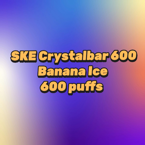 Crystal Bar Banana Ice (20mg/600puffs)