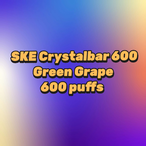 Crystal Bar Green Grape (20mg/600puffs)