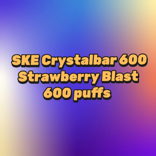 Crystal Bar Strawberry Blast (20mg/600puffs)