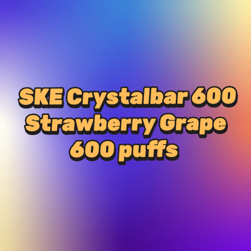 Crystal Bar Strawberry Grape (20mg/600puffs)