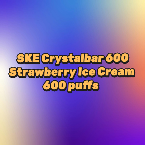 Crystal Bar Strawberry Ice Cream (20mg/600puffs)
