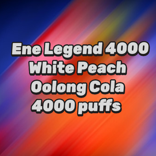 Ene Legend 4k White Peach Oolong Cola (2%/4.000puffs)