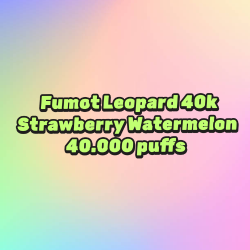 Fumot Leopard 40k Strawberry Watermelon (2%/40.000puffs)