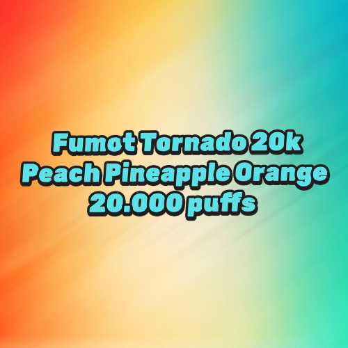 Fumot Tornado 20k Peach Pineapple Orange (2%/20.000puffs)