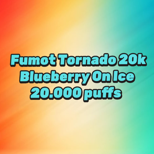 Fumot Tornado 20k Blueberry On Ice (2%/20.000puffs)