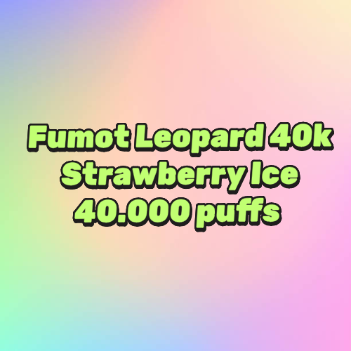 Fumot Leopard 40k Strawberry Ice (2%/40.000puffs)