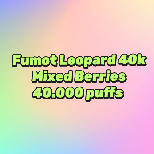 Fumot Leopard 40k Mixed Berries (2%/40.000puffs)