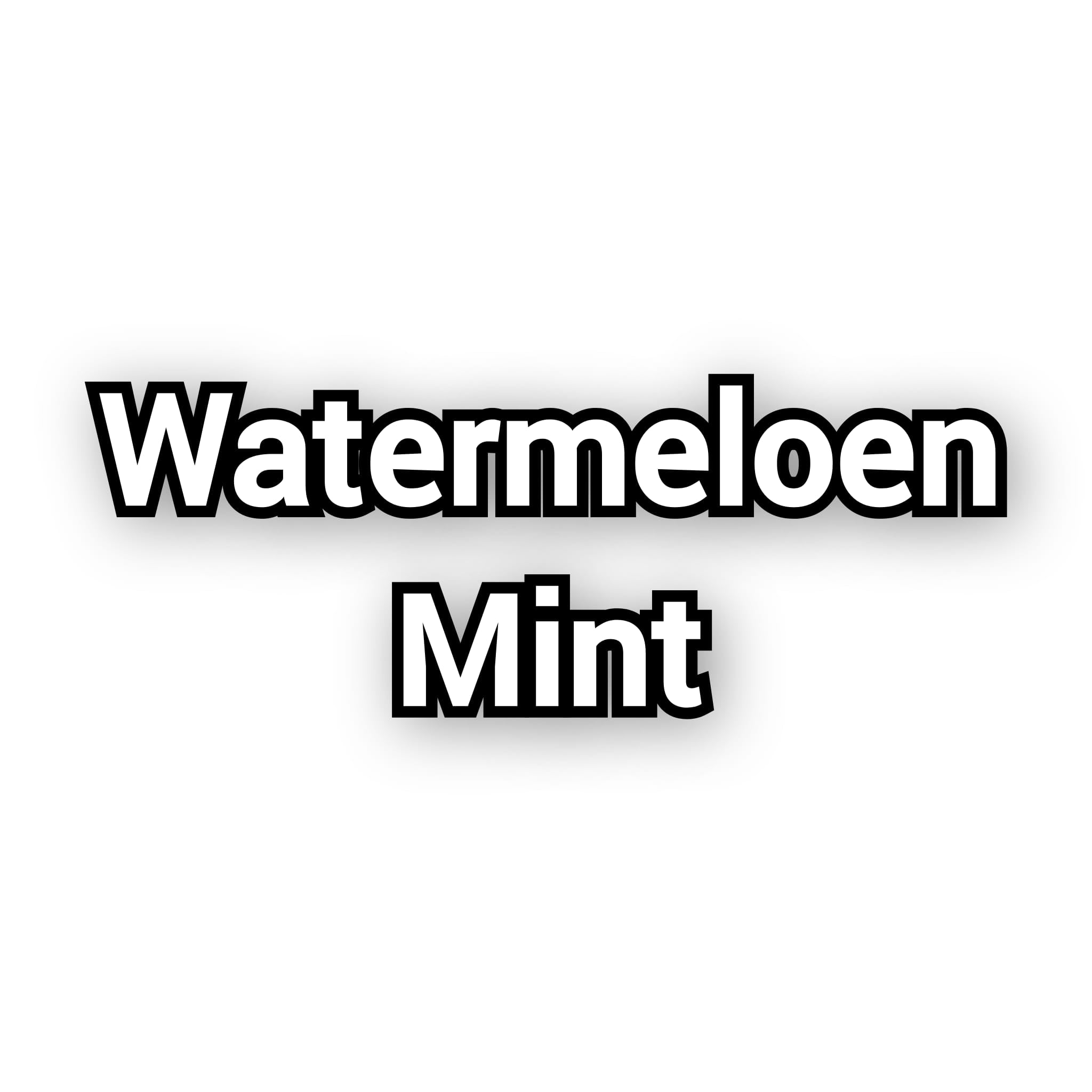 Druppels Watermeloen Mint