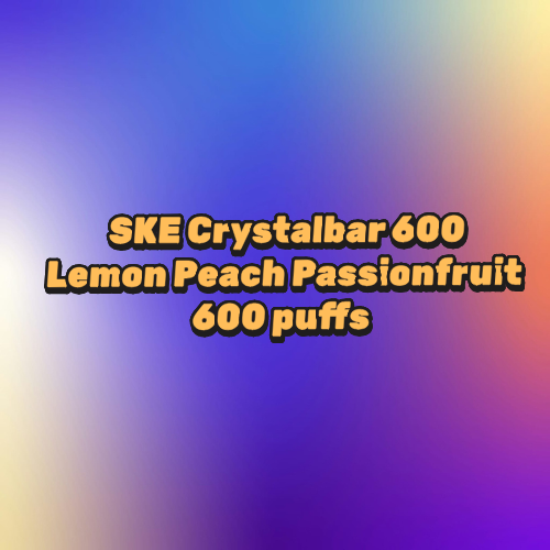 Crystal Bar Lemon Peach Passionfruit (20mg/600puffs)