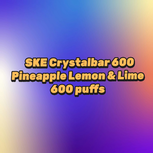 Crystal Bar Pineapple Lemon & Lime (20mg/600puffs)