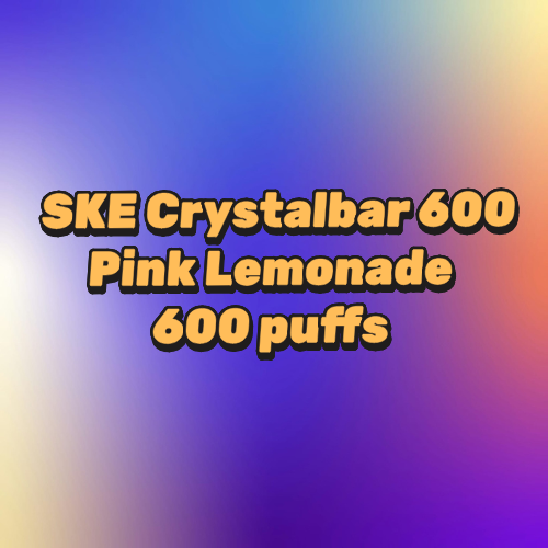Crystal Bar Pink Lemonade (20mg/600puffs)