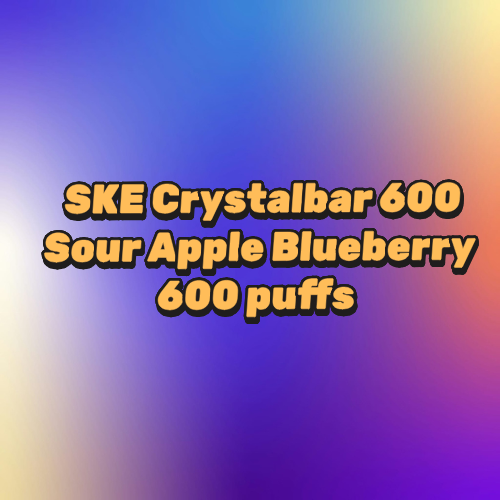 Crystal Bar Sour Apple Blueberry (20mg/600puffs)