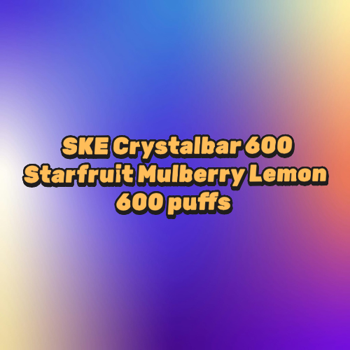 Crystal Bar Starfruit Mulberry Lemon (20mg/600puffs)