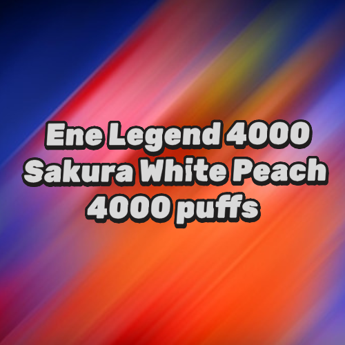 Ene Legend 4k Sakura White Peach (2%/4.000puffs)