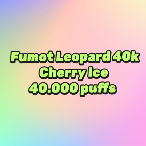 Fumot Leopard 40k Cherry Ice (2%/40.000puffs)