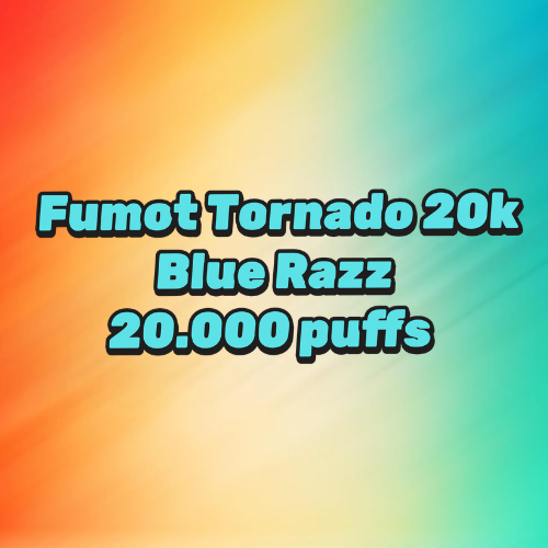 Fumot Tornado 20k Blue Razz (2%/20.000puffs)