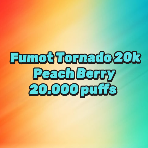 Fumot Tornado 20k Peach Berry (2%/20.000puffs)