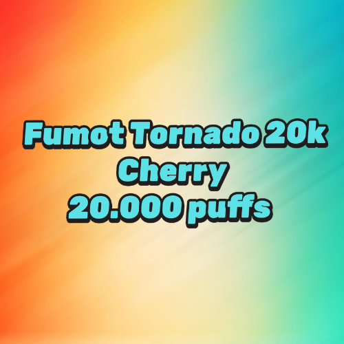 Fumot Tornado 20k Cherry (2%/20.000puffs)