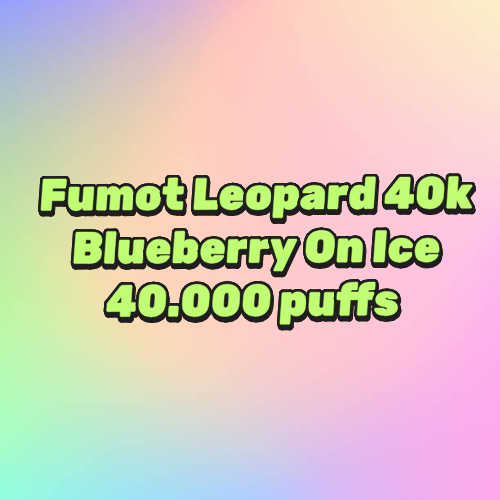 Fumot Leopard 40k Blueberry On Ice (2%/40.000puffs)
